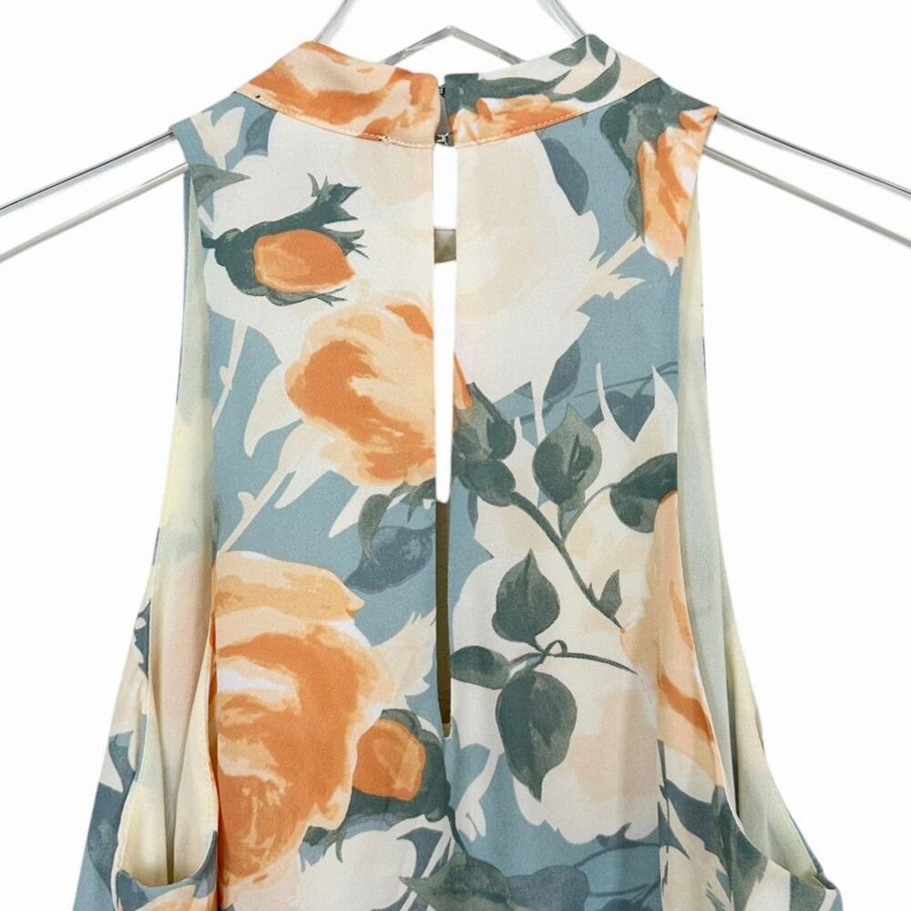 Lulu’s | Part of Your World Dusty Sage Floral Print Dress - Picture 9 of 10